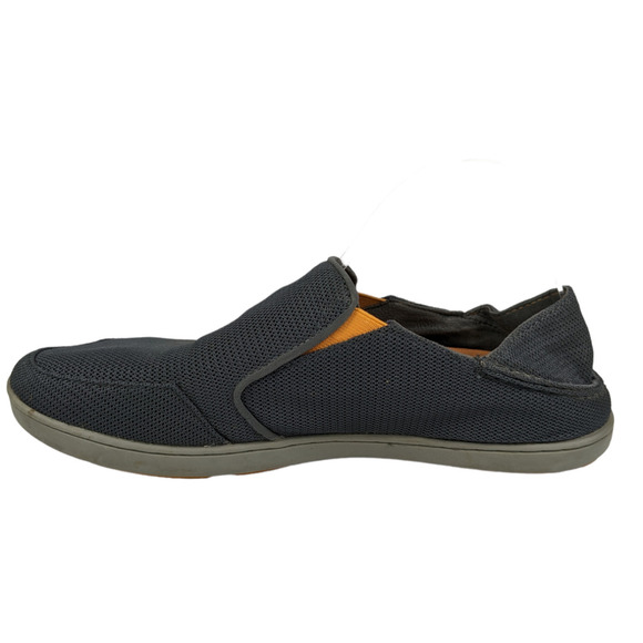 OluKai Sneakers 10.5 Gray Lightweight Mesh Cushioned Sole Pehuea Slip On Shoes - Picture 2 of 7